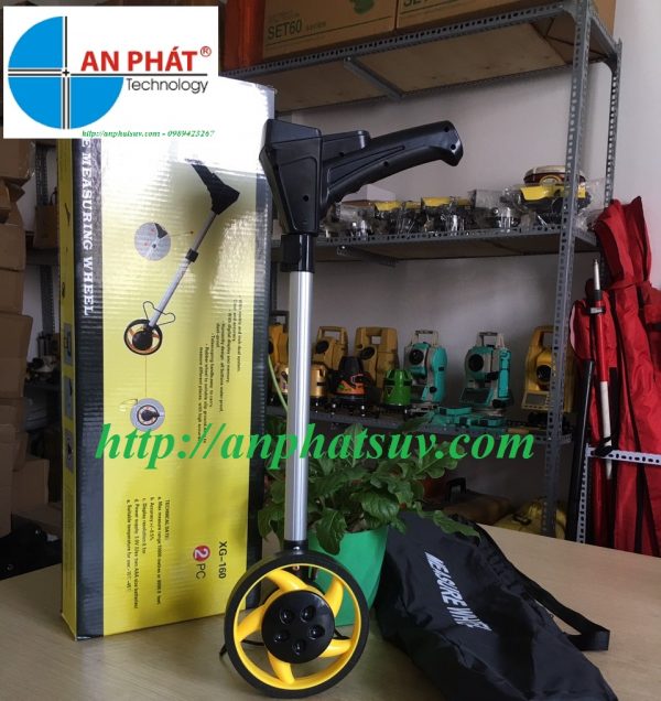 Thước lăn đường-Thước bánh xe đo chiều dài đường điện tử - Ảnh 4