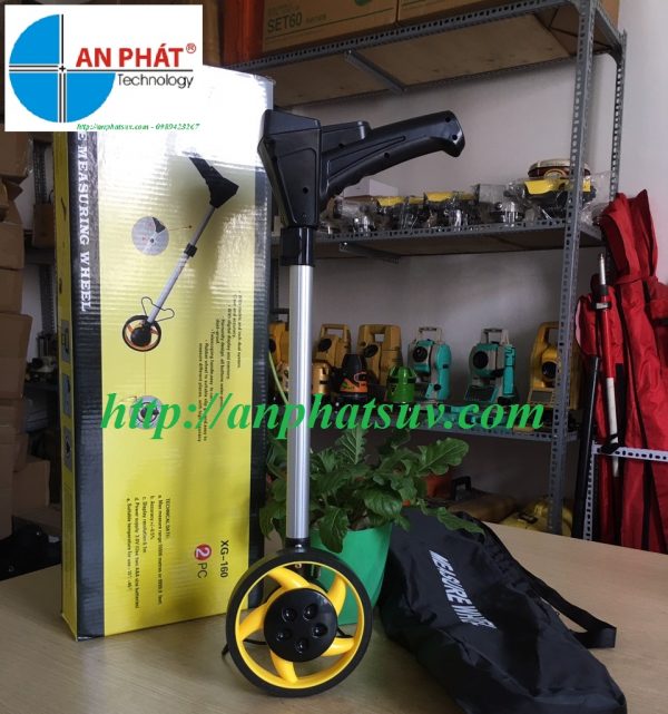 Thước lăn đường-Thước bánh xe đo chiều dài đường điện tử - Ảnh 3