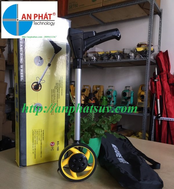 Thước lăn đường-Thước bánh xe đo chiều dài đường điện tử - Ảnh 2