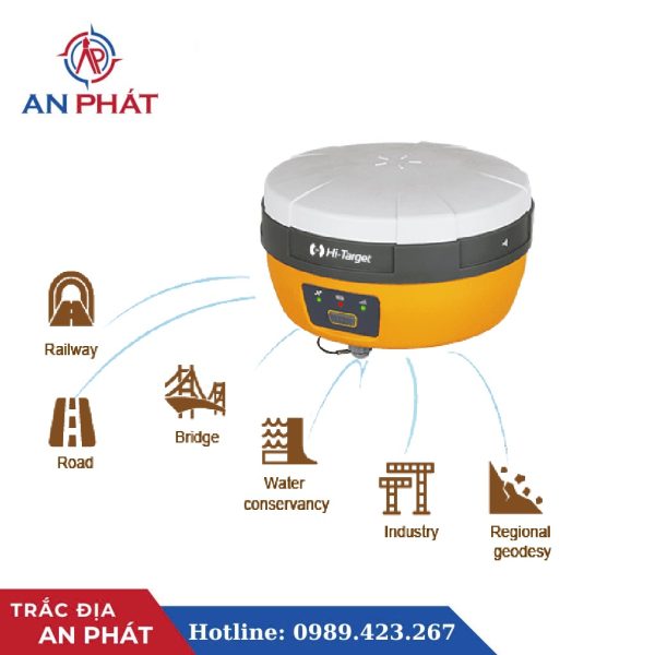 Máy định vị GNSS RTK Hi-Target V30 Plus - Ảnh 4