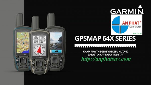 Máy định vị GPS Garmin MAP 64X - Ảnh 3
