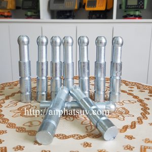 Mốc quan trắc lún mạ kẽm