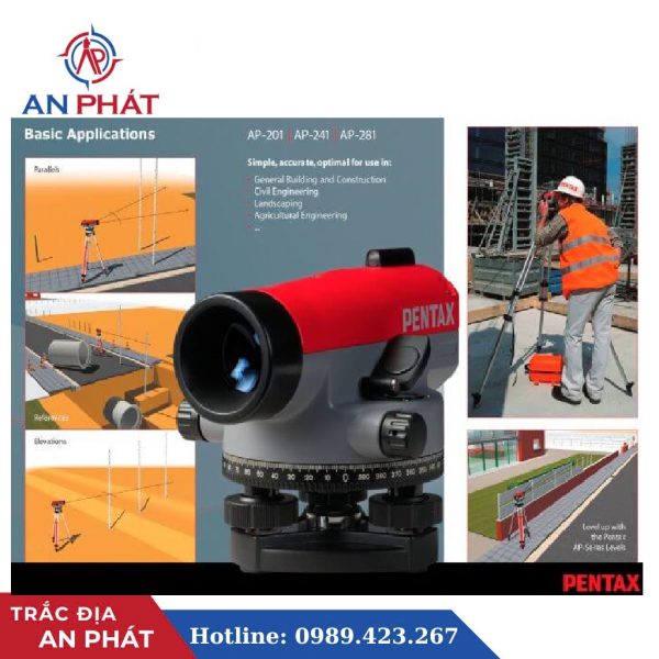 MÁY THỦY BÌNH PENTAX AP-281 - Ảnh 5