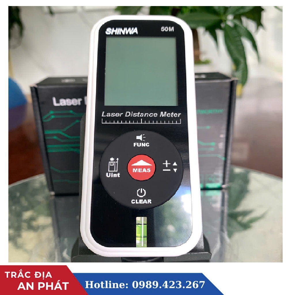 Máy đo khoảng cách laser Shinwa 50m