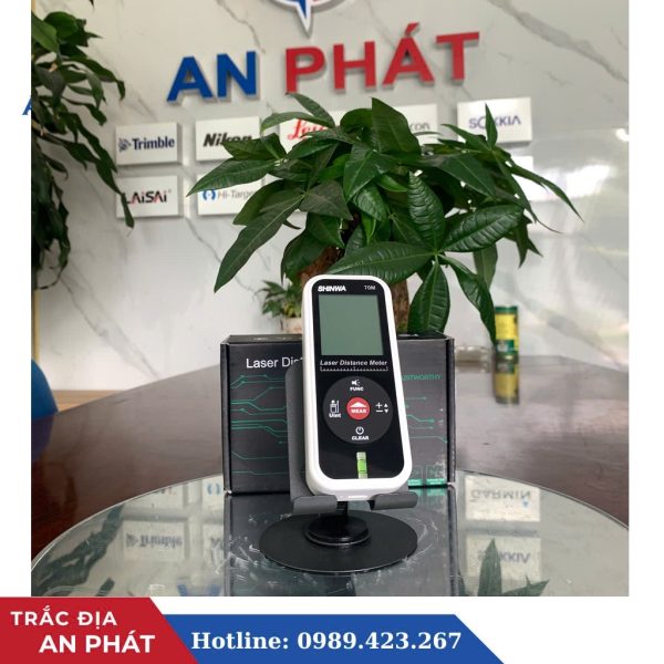 Máy đo khoảng cách laser tia xanh Shinwa 70m - Ảnh 4