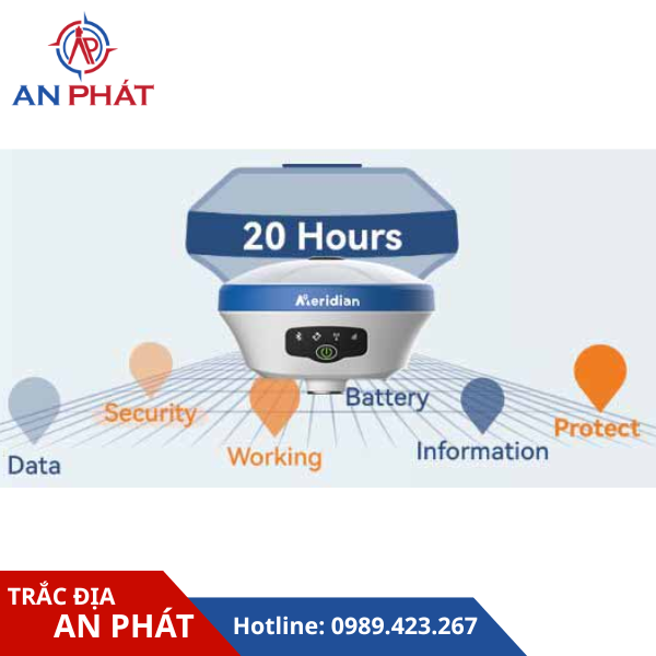 Máy định vị GNSS RTK Meridian M8 - Ảnh 2